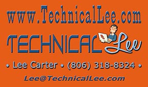 Technical Lee Business Card